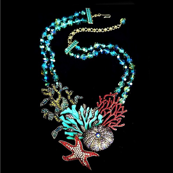 Heidi Daus Multicolor Ocean-Inspired Necklace